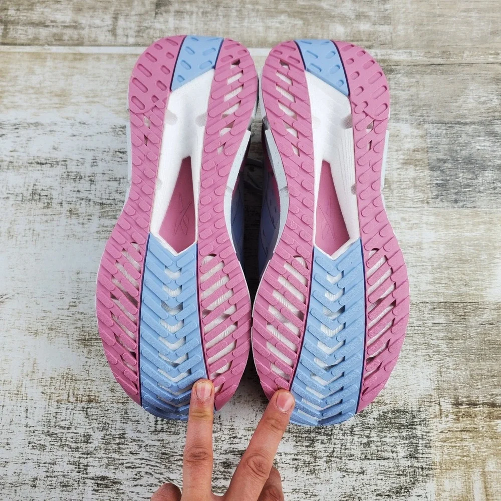 Reebok Floatzig Symmetros Womens Shoes Sz 11 Running Dusty Rose Blue Sneakers